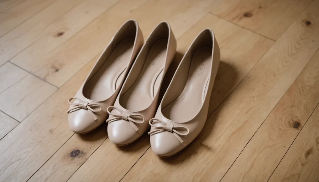 ballerine pour pied large