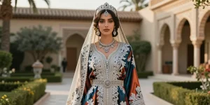 robe kabyle pour mariage